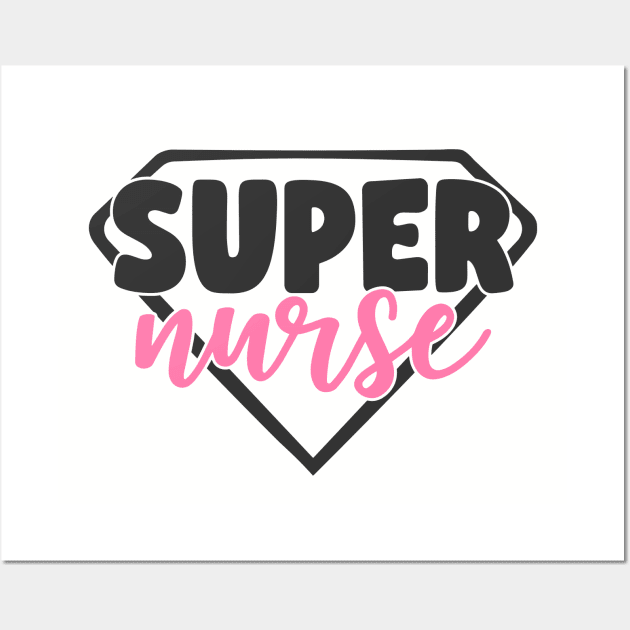 super nurse Wall Art by busines_night